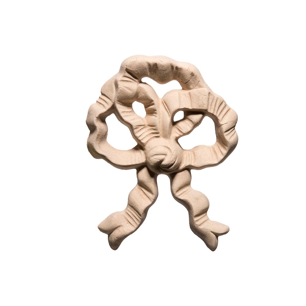 Bow frieze in wood pulp size. Cm. 24X4x20