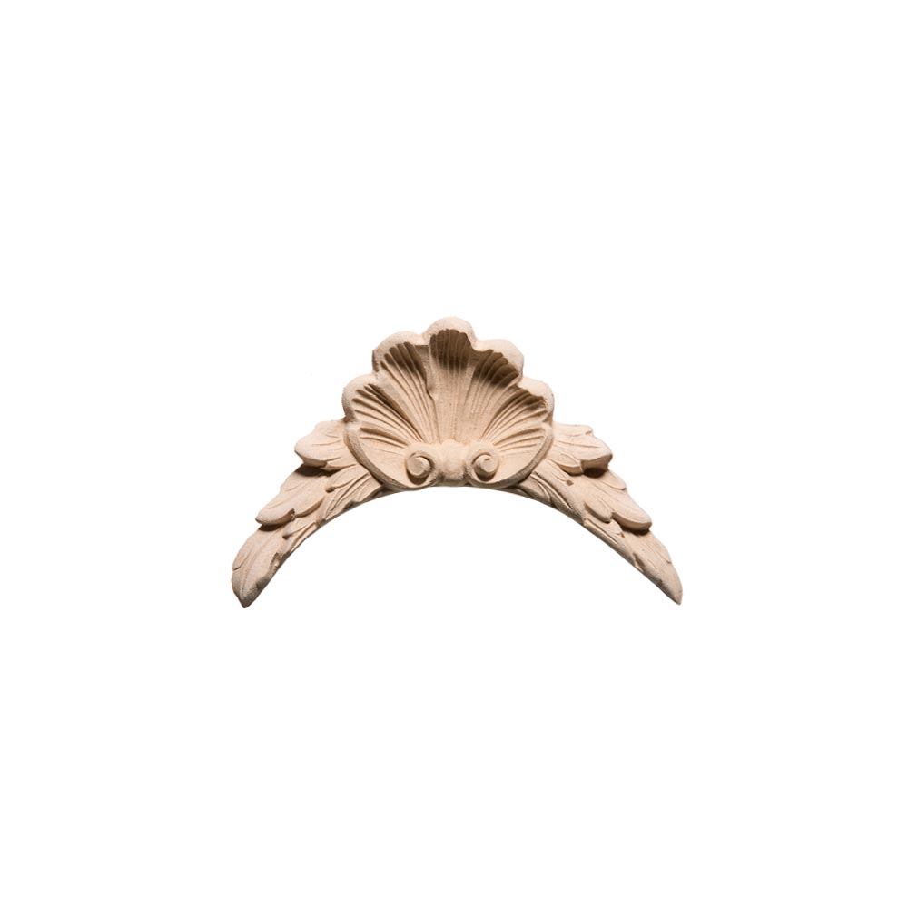 Shell frieze in wood pulp size cm. 17,2X2,5x12