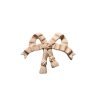 Bow frieze in wood pulp size cm. 20X2x15