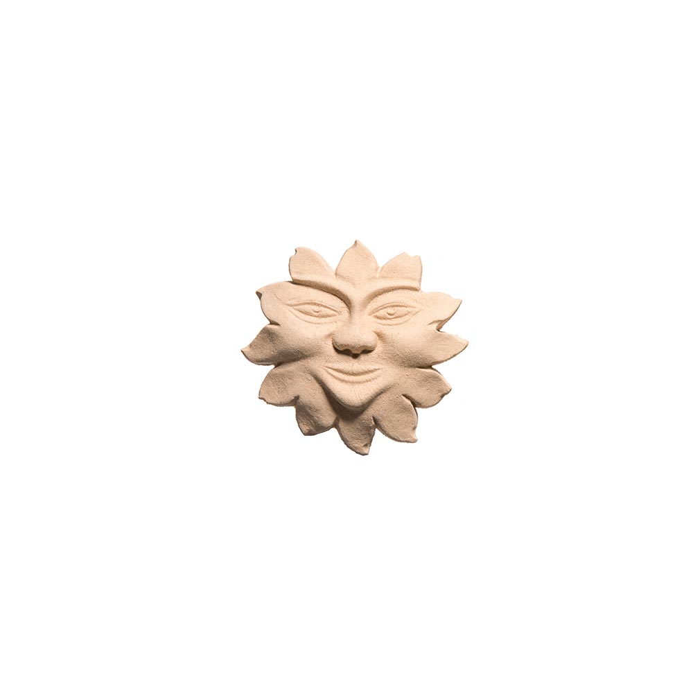 Sun frieze in wood pulp size cm. 11X2,6x10,5