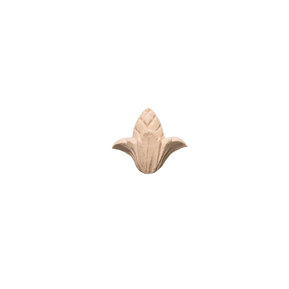Lily frieze in wood pulp size cm. 5,6X5,1x1,6