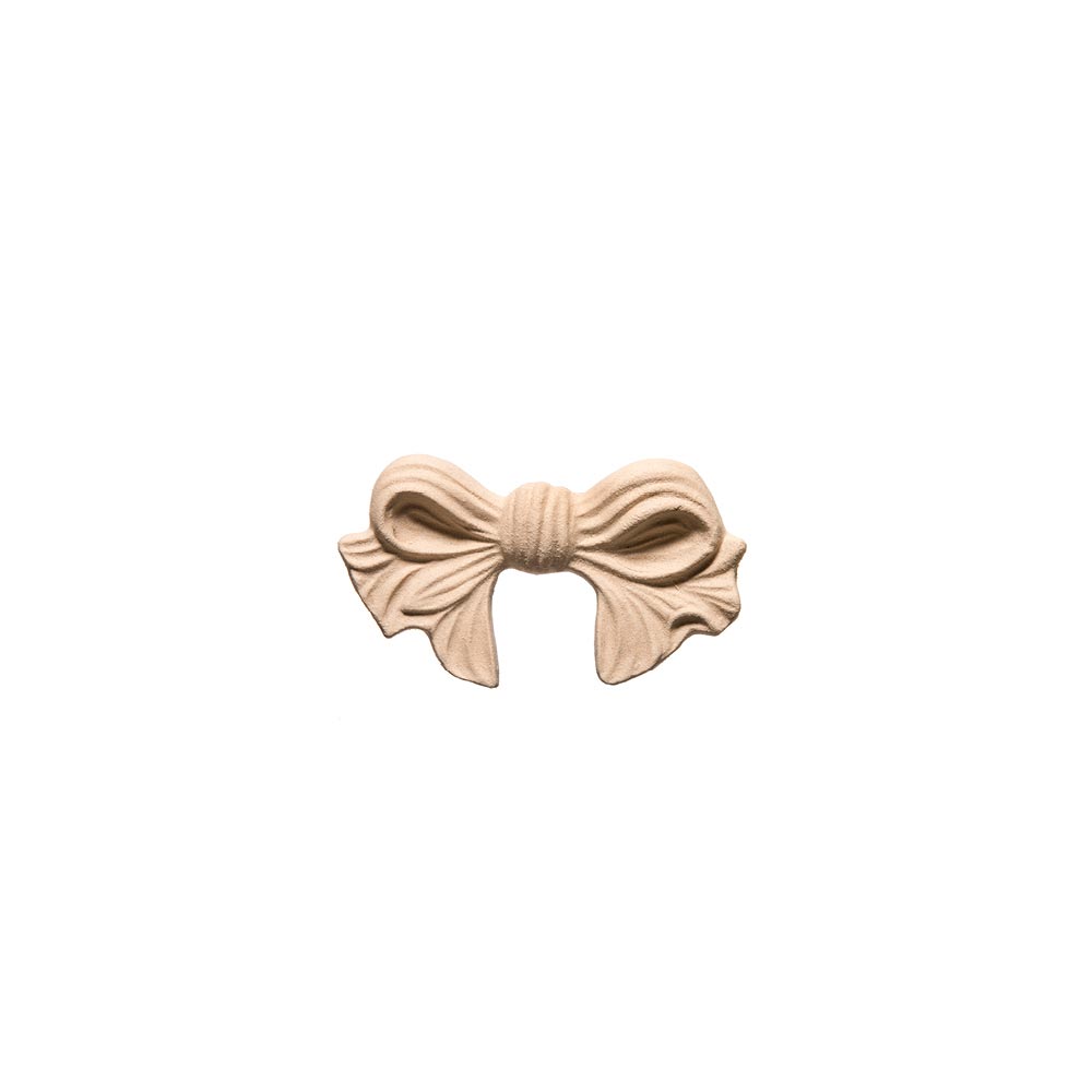 Bowtie frieze in wood pulp size cm. 21,2X2,5x11