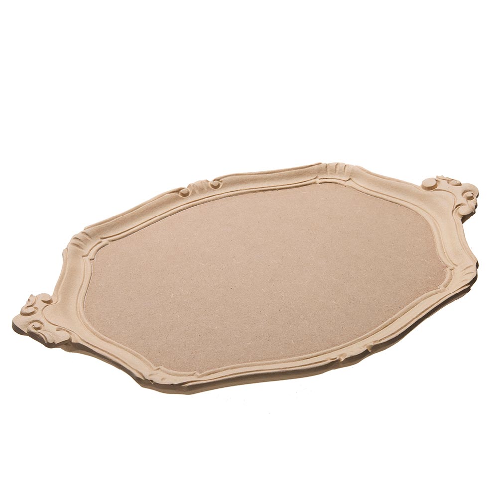 Florentine tray with handles 51x35x2,7
