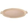 Simple oval tray with handles mis. 52X34,5