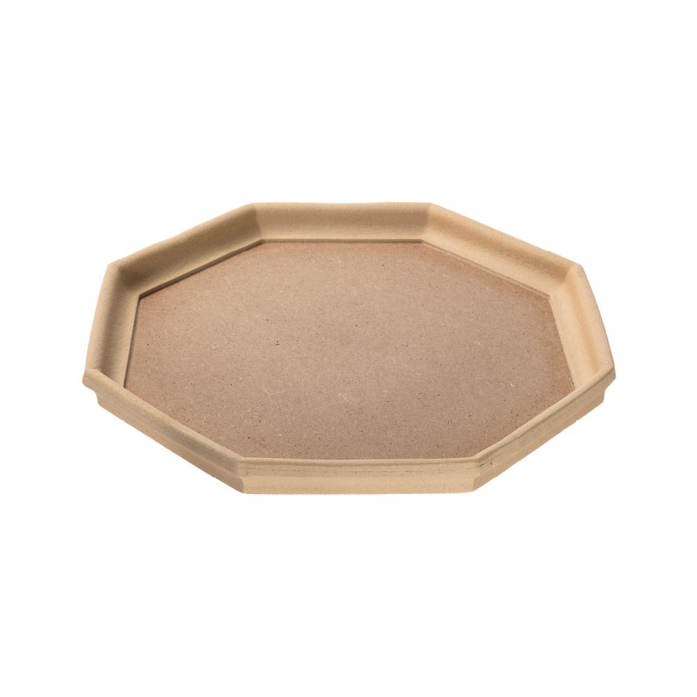 Octagonal florentine tray ‘baccello’ size 32,5x32,5x2,8