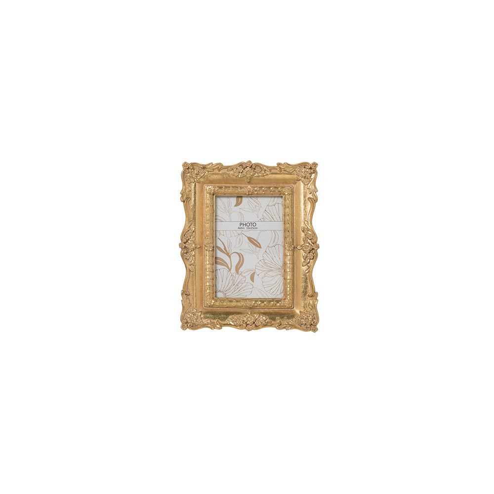 Photo frame in gold resin size (external) 19x3x23