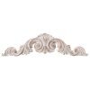 Shell and leaf frieze in wood pulp size 73x5x20