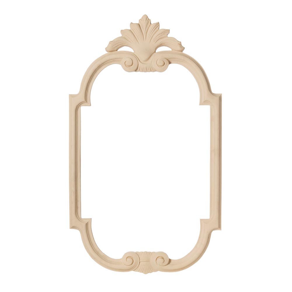 Mirror frame ‘palm’ size 62,5x4x107,5