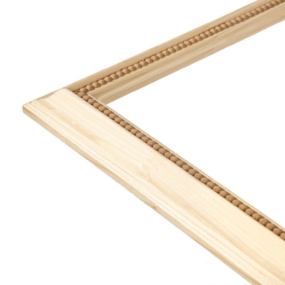 Baby duck frame in wood pulp