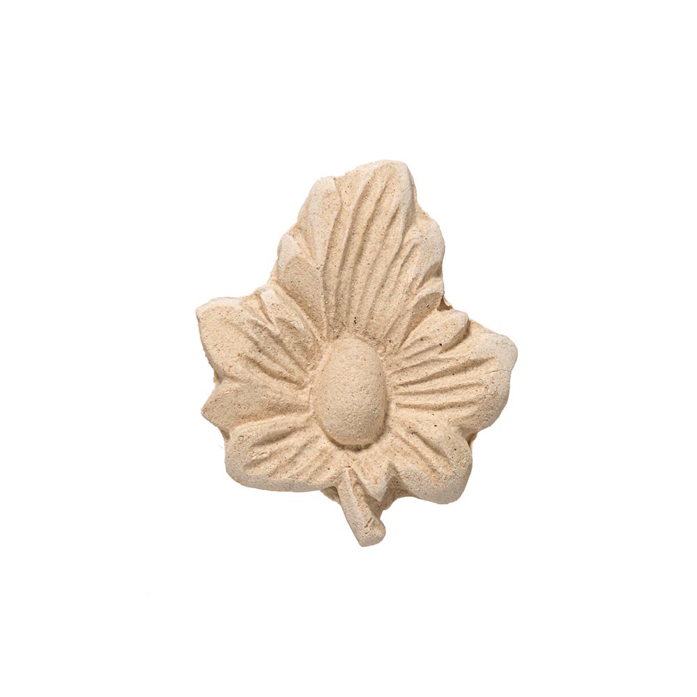 Leaf frieze in wood pulp size 6,5x1x5,5