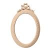 Oval frame with bow size 16x2x24,3