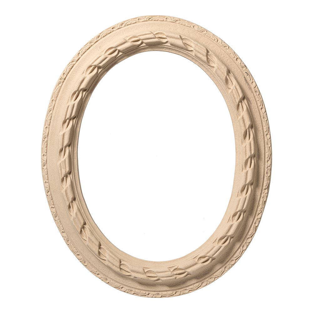 Oval frame with twisted cord size 43x4,5x52